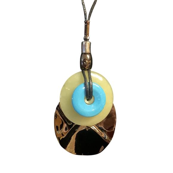 Robert Lee Morris (RLM) Necklace Multi Color Long - Picture 1 of 10